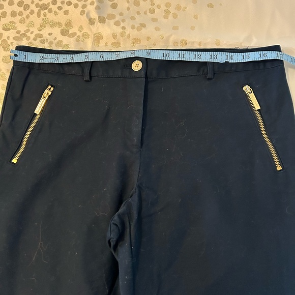 Michael Kors Navy Straight Dress Pants - Picture 6 of 8